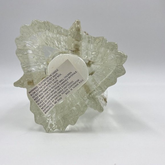 Vintage Daytons Heavy Glass Ring Of Angels Votive Candle Holder 4” Original Box - Picture 8 of 10